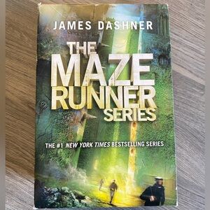 The Maze Runner Series by James Dashner - Green Cover Paperback